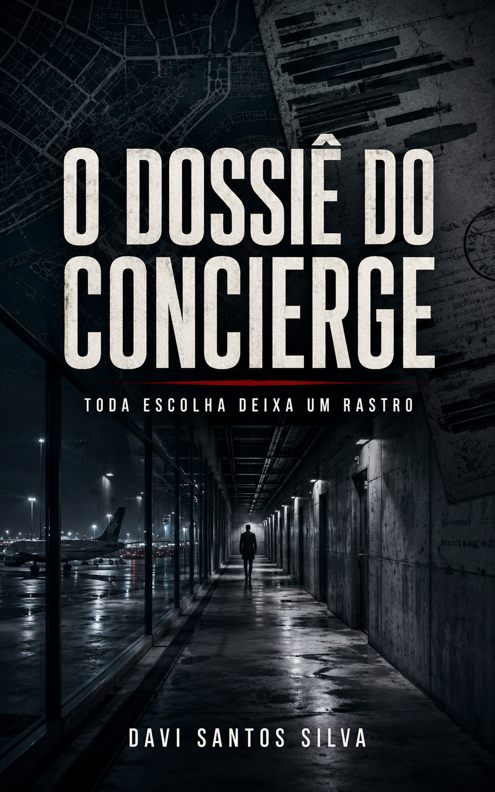 Capa de O Dossiê do Concierge, de Davi Santos Silva